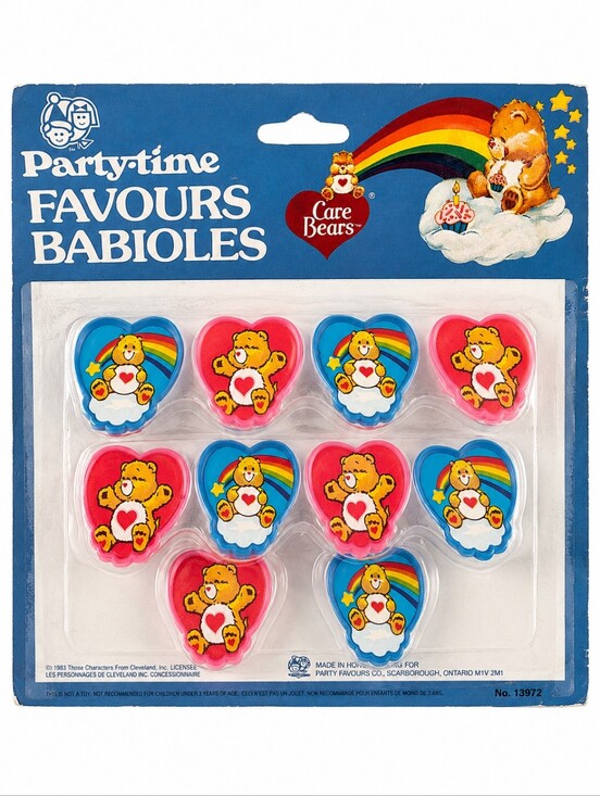 Care Bears Other - Vintage 1983 Care Bears Party Favours Sealed Collectible Set